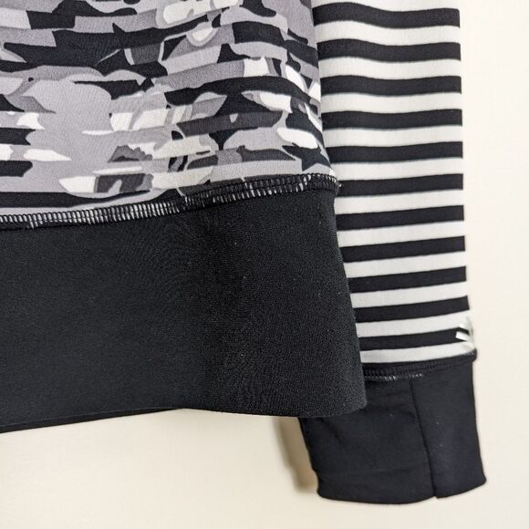 Coolibar Black and White SPF Shirt Medium - Picture 5 of 6